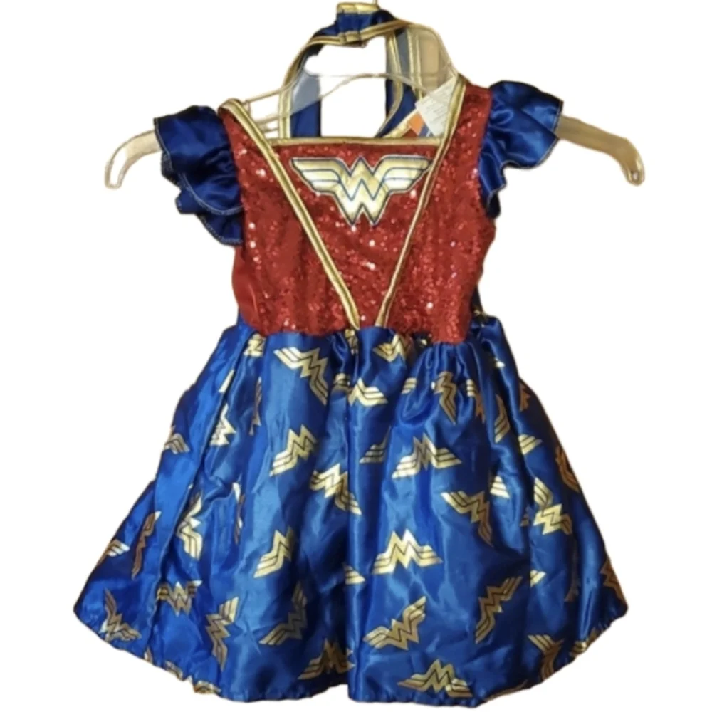 Rubies Toddler Wonder Woman Dress Up Costume with Cape Size‎ XS